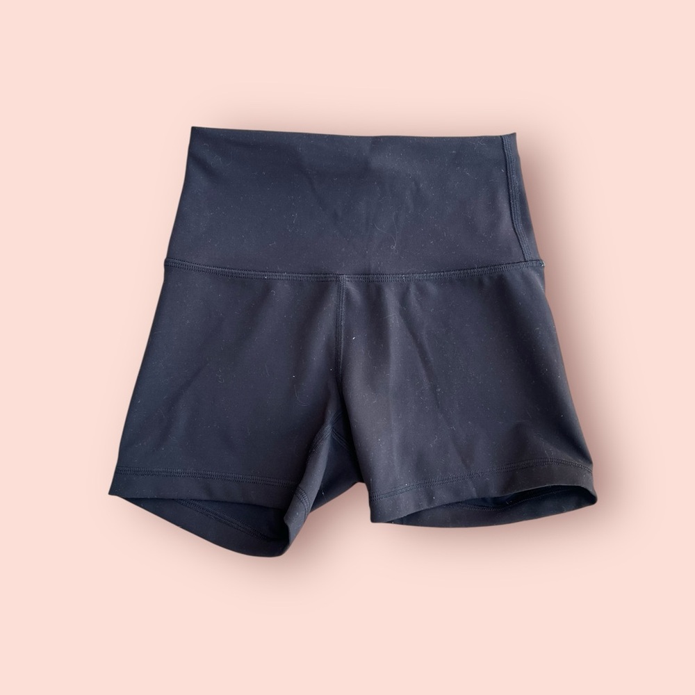 Lululemon Athletica Black Athletic Shorts High-Rise